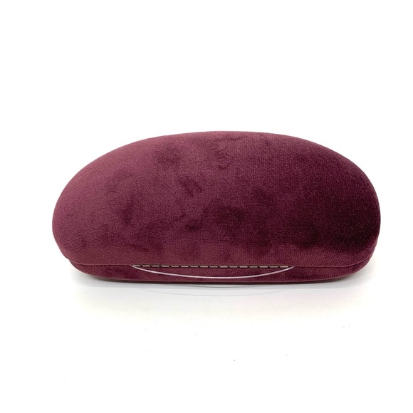 A New Day Solid Warm Plum Purple Velvet Sunglasses & Eye Glass Case New Nwt - Picture 4 of 12